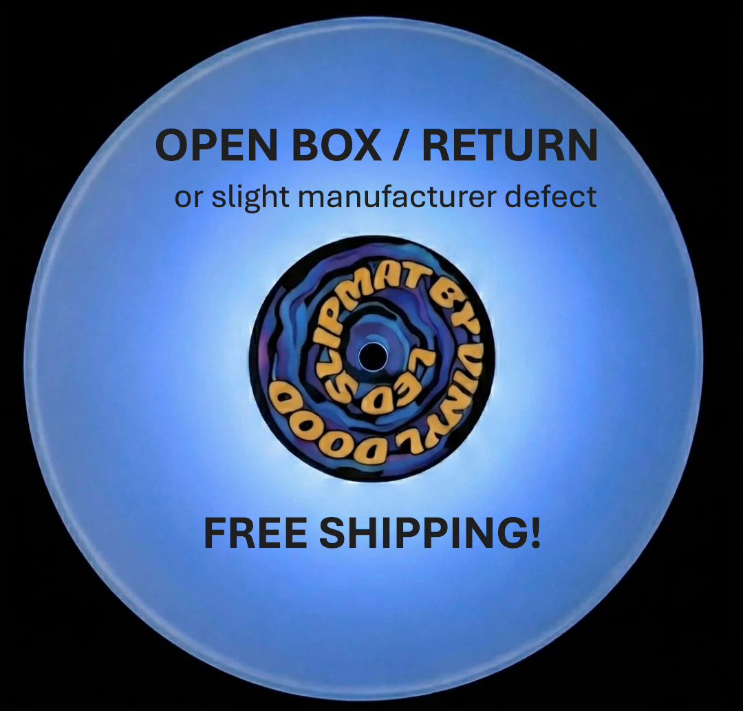 LED Slipmat (Open box / Return / NO REFUNDS)